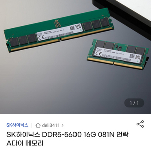 하이닉스 ddr5 5600 32gb 081n 팝니다