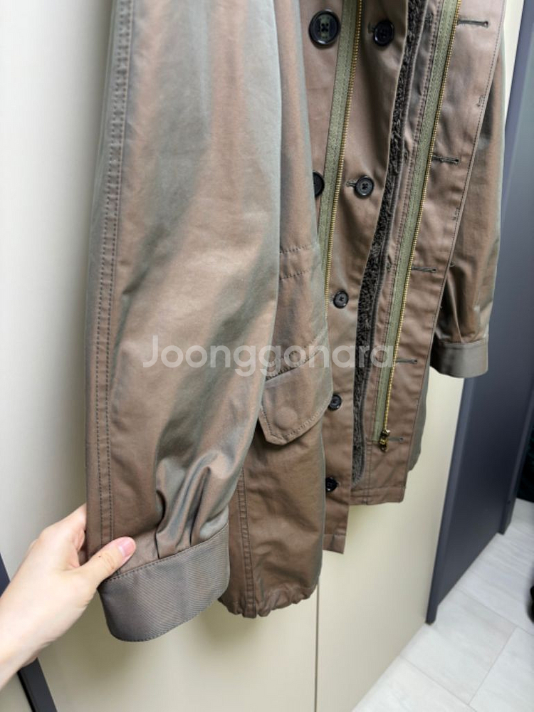 마크바이마크제이콥스 marc by marc 야상 파카--4