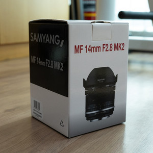 삼양 MF 14mm F2.8 MK2 EF 마운트 팝니다