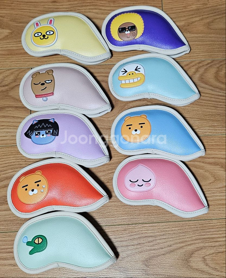 카카오프랜즈 드라이버 아이언 퍼터 커버 판매 합니다--1