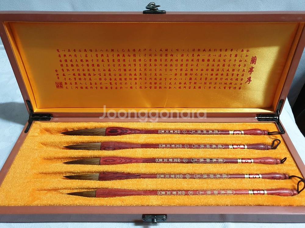 고급붓 세트 길이30,28.5,28,27.5cm 할인중--0