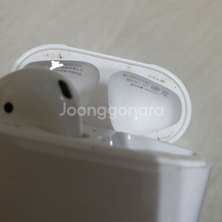 애플 에어팟 a1602 블루투스 이어폰 부품용--6