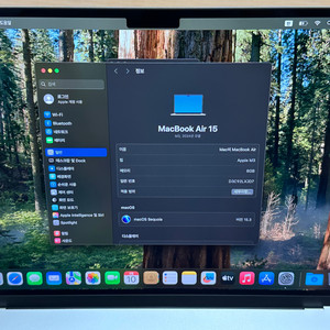맥북에어 m3 15인치