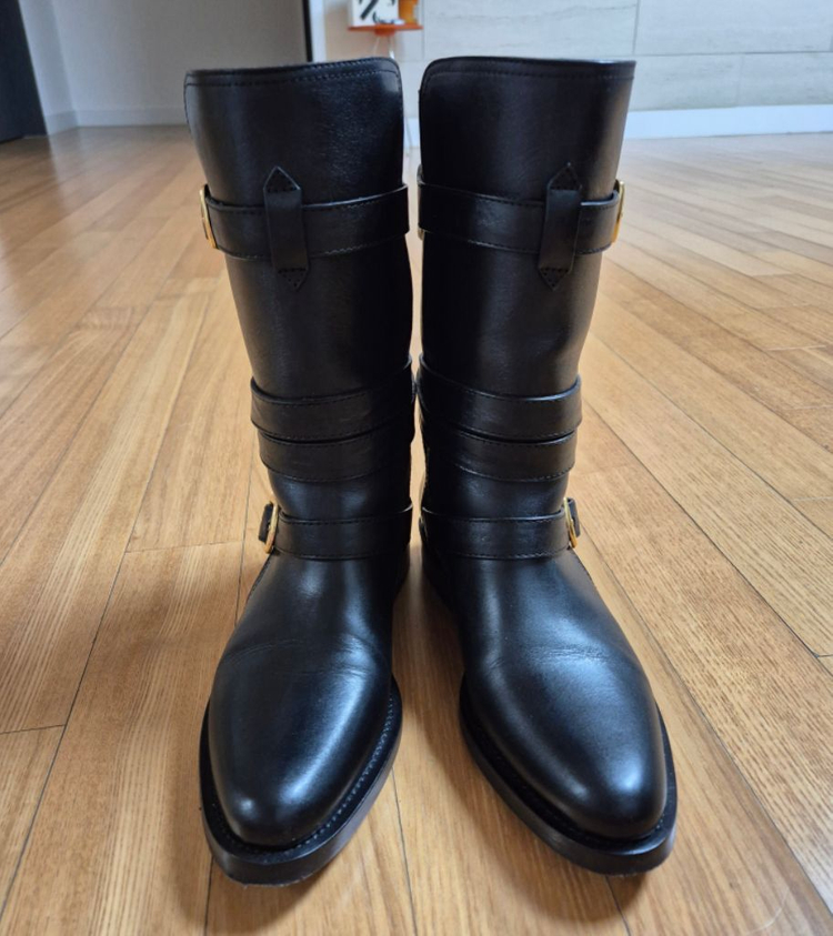 셀린느 버클부츠--2