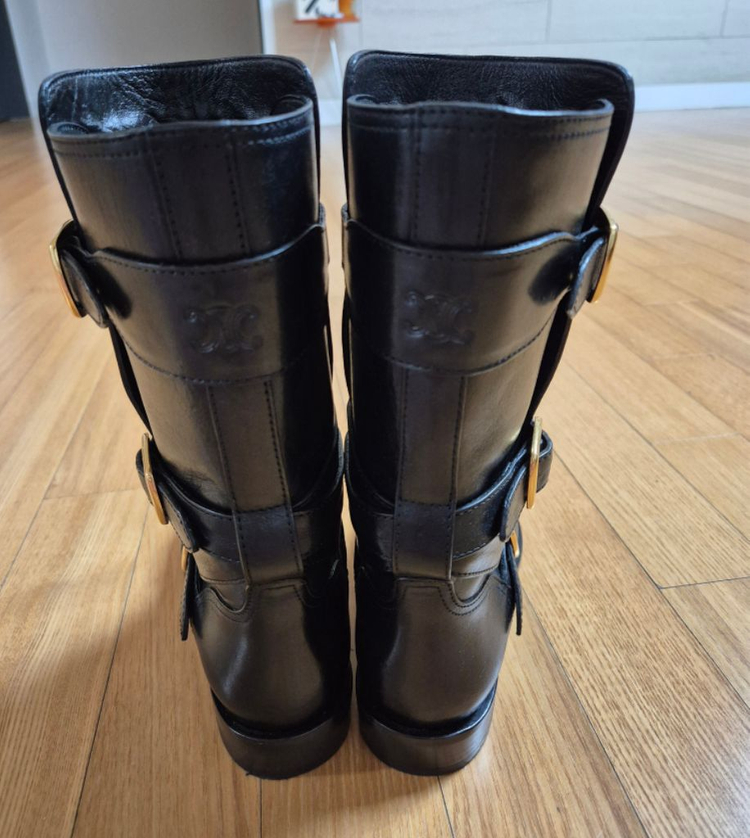 셀린느 버클부츠--5