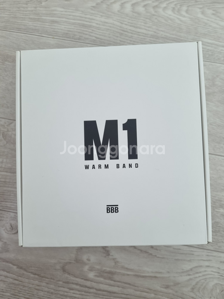 트리플블랙 목걸이형 온열기 웜밴드 M1 미사용--4
