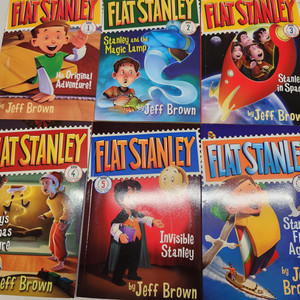 Flat Stanley 6권 + cd