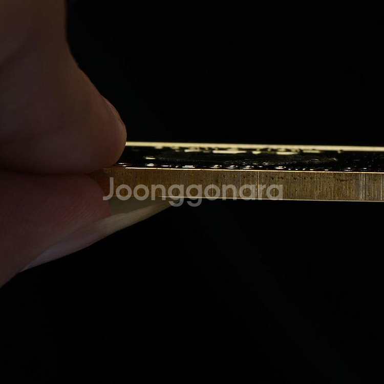 새 24K 버팔로 코팅 GP 1온스 골드바 황금 수집--4