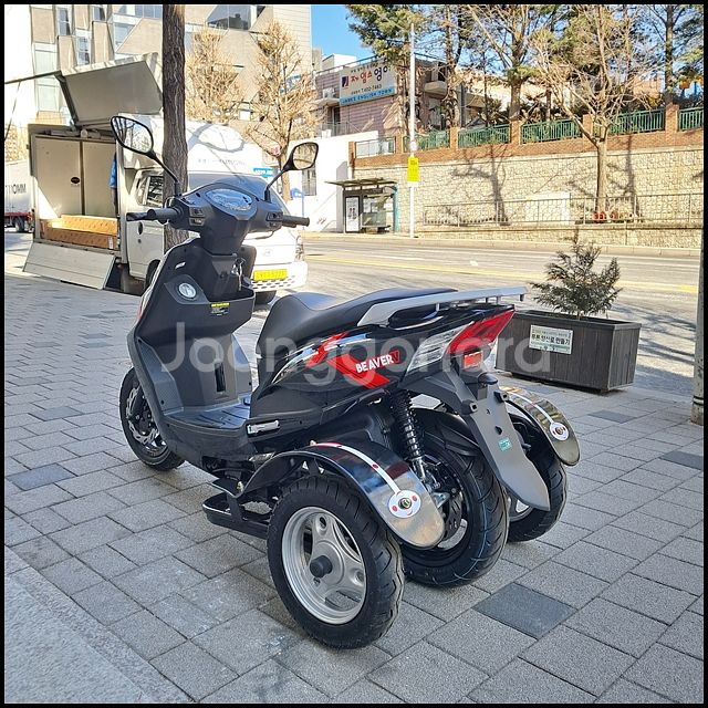 삼륜,사륜 오토바이 비버125V DLX CBS 보조바퀴--9