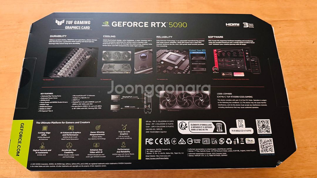 ASUS TUF RTX5090 O32GB GAMIN--3