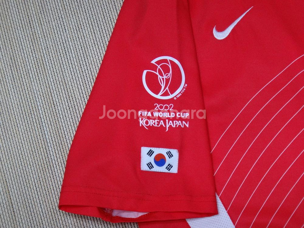 (L/100) 2002 한일월드컵 국대 김남일 유니폼--5