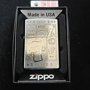 (새상품)지포 zippo 카지노 럭키슬롯 777 잭팟