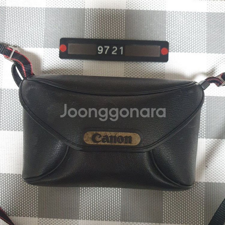캐논 슈어샷 줌 XL 필름카메라 파우치포함--5