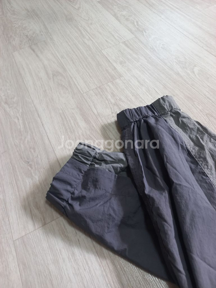 (L)비슬로우 하프집업 아우터 그레이--3