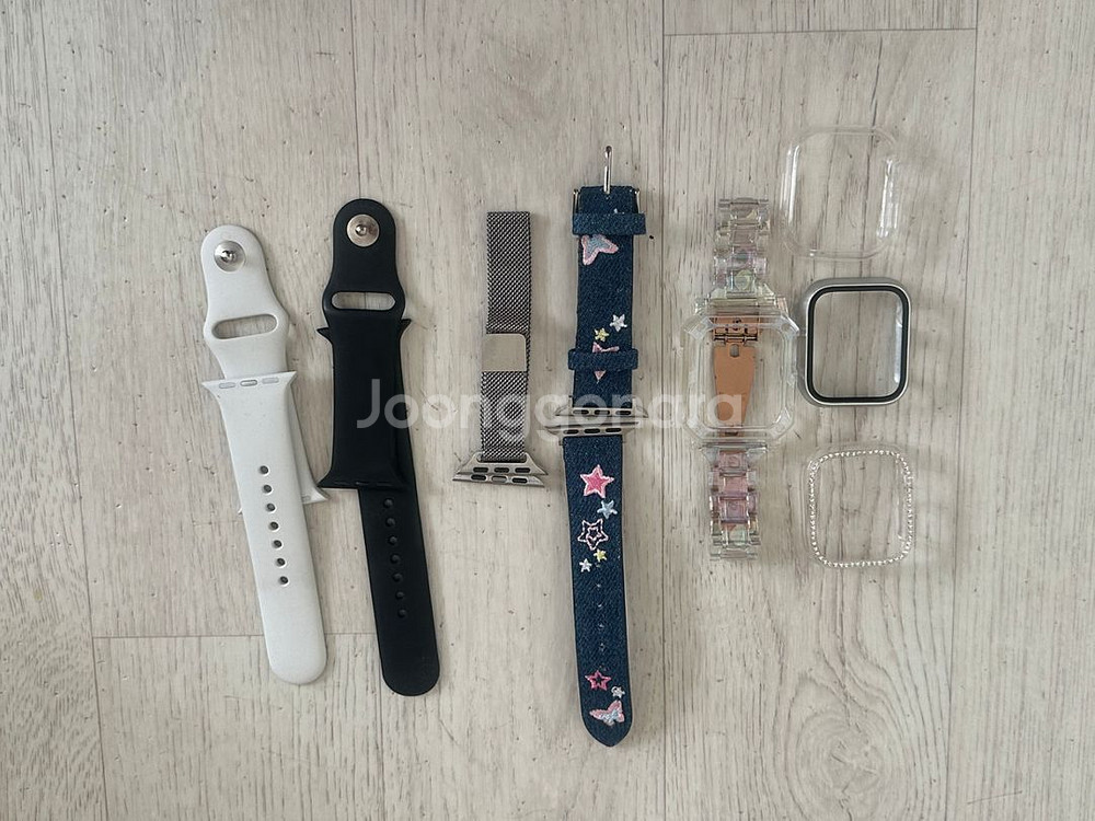 애플워치8 41mm 실버 상태 sss급 급처--1