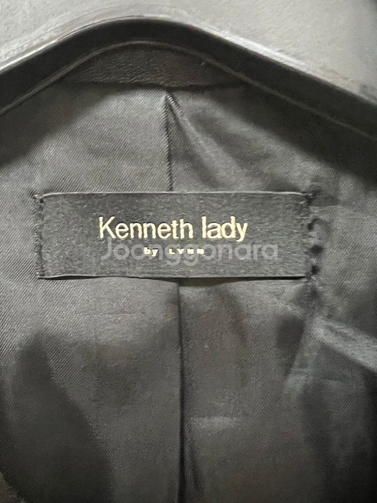 kenneth lady 레더자켓--2