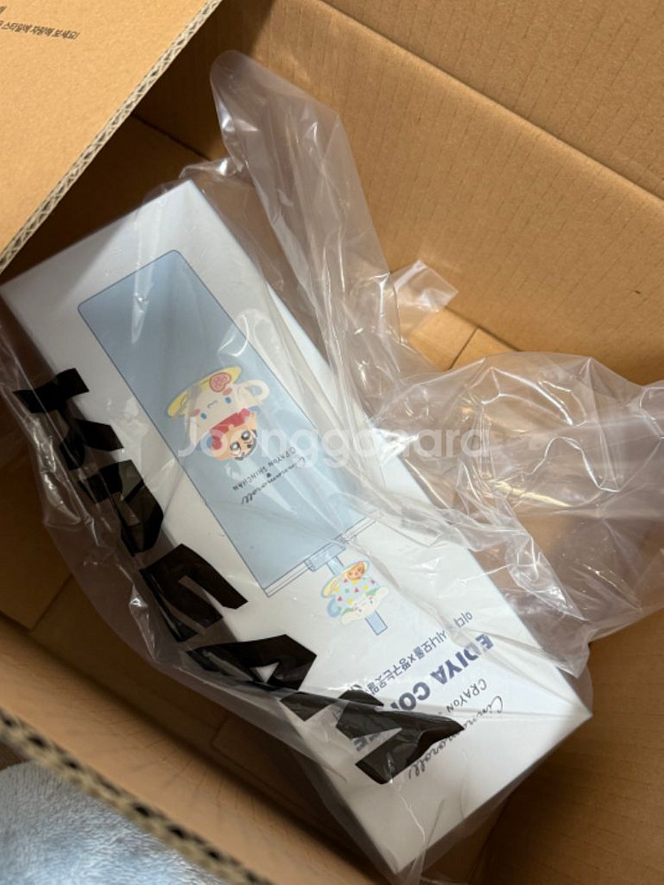 이디야 시나모롤x짱구 텀블러 700ml 미개봉--1