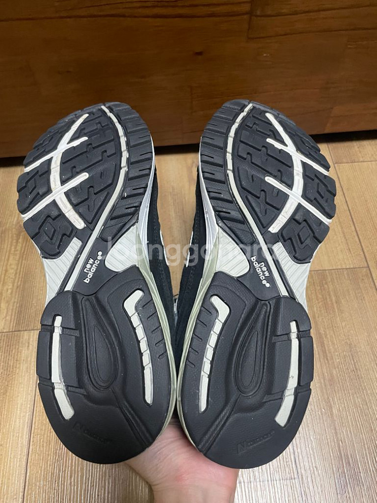 W 뉴발란스 993 블랙 b스탠다드 250mm--3