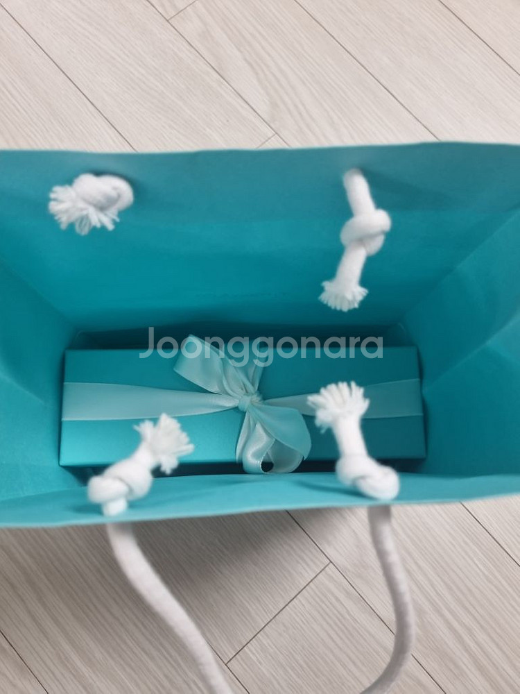 티파니앤코 T스마일 다이아 로즈골드 팔찌--6