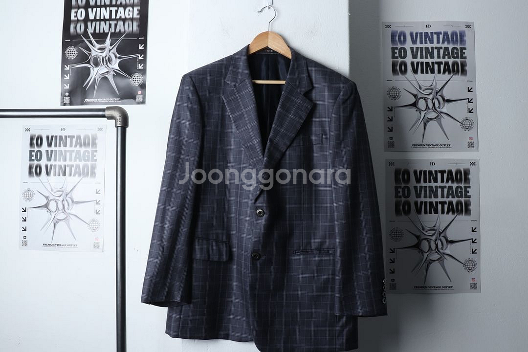 (L-XL) 닥스 정장 슈트 자켓 블레이저 그레이--1
