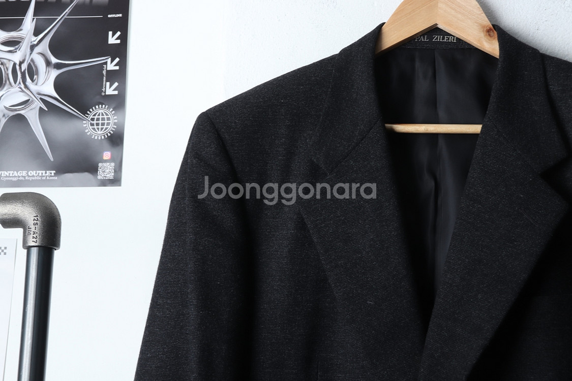 (L-XL) 브랜드빈티지 정장 슈트 자켓 블레이저--2
