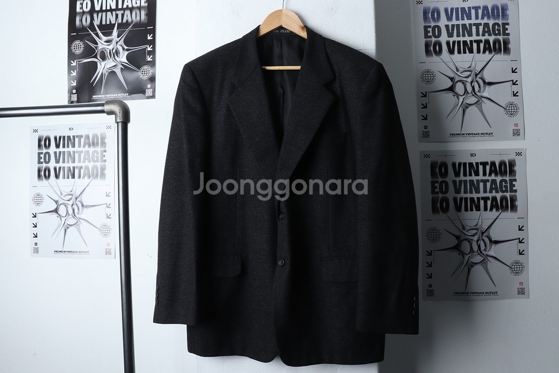 (L-XL) 브랜드빈티지 정장 슈트 자켓 블레이저--1