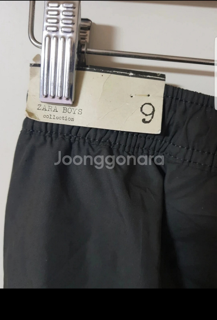 자라키즈 새상품 사이즈 9 기모 밴딩 팬츠--5