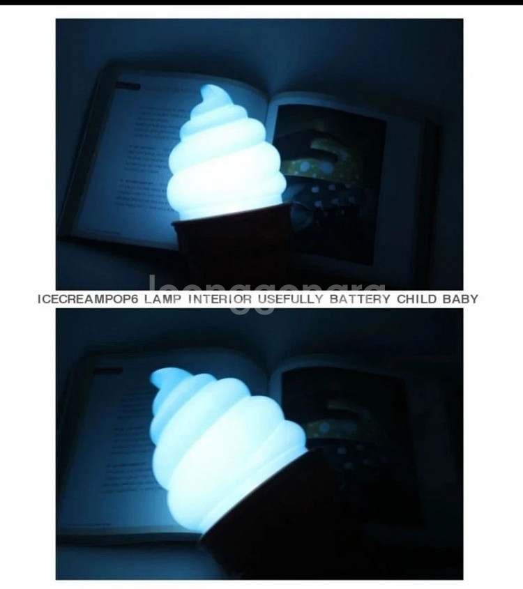 새상품 LED 아이스크림 무드등 새상품--3