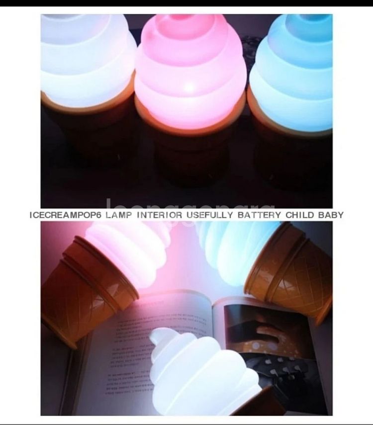 새상품 LED 아이스크림 무드등 새상품--4