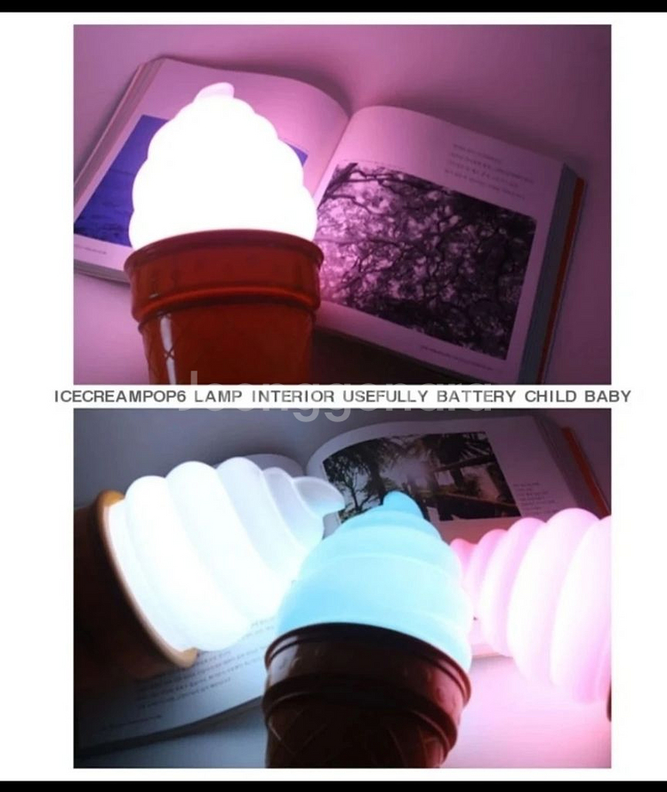 새상품 LED 아이스크림 무드등 새상품--5