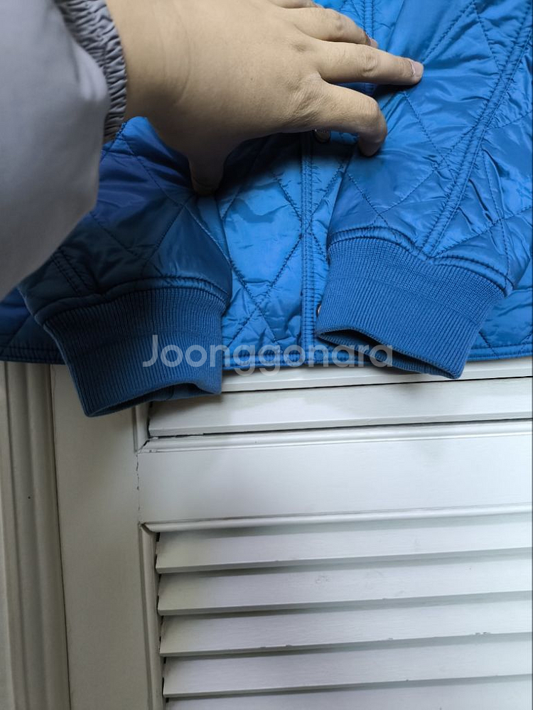 48 (95) 라코스테 누빔 자켓 경량패딩--3