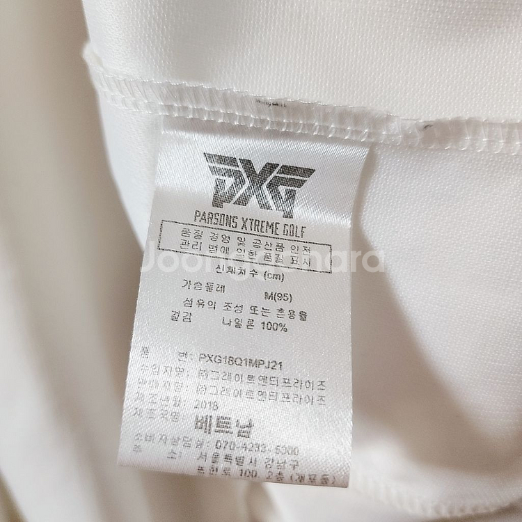 골프웨어 남성용) PXG 바람막이 점퍼 M--7