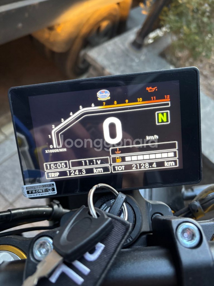 24년식 몬디알 힙스터125 급처합니다. 2천키로신차급--6