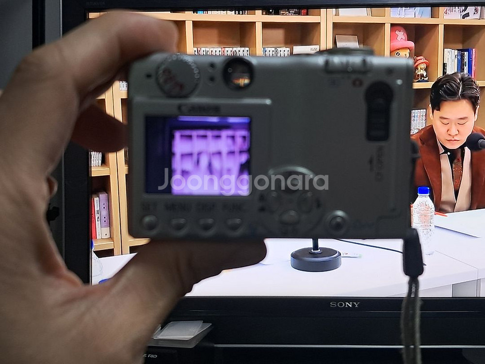 캐논 빈티지 카메라 IXY 500 하자있음--5