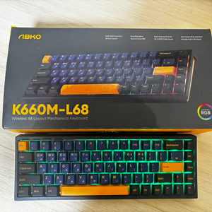 앱코 K660m-l68 무선 새상품급 급처