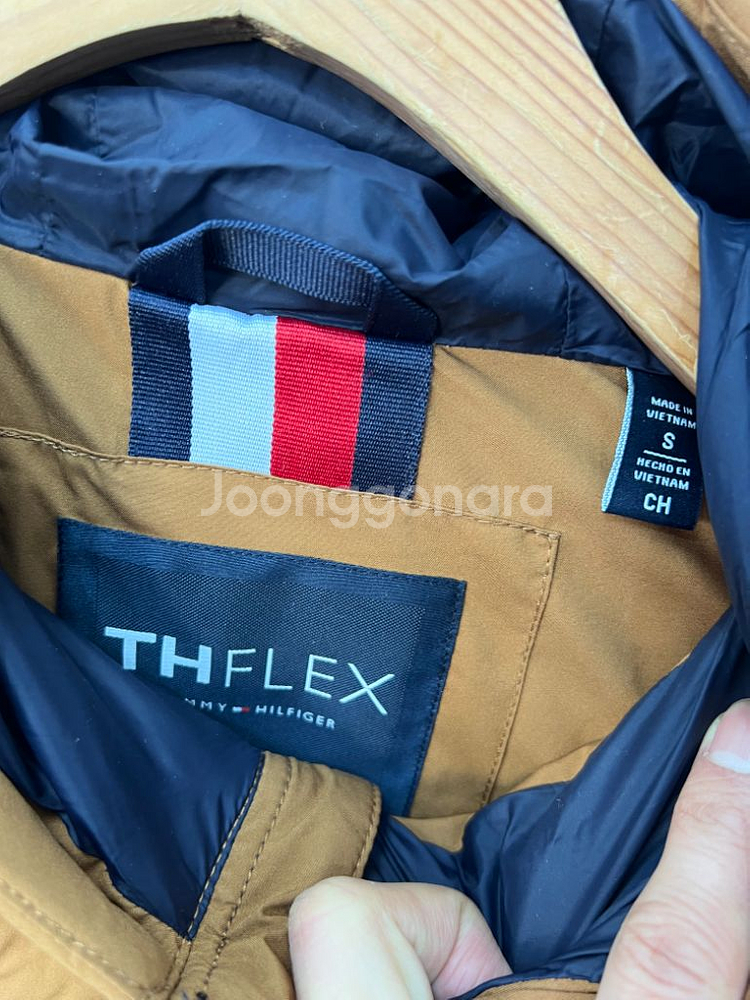 정품) 타미힐피거 오버핏 패딩 S--6