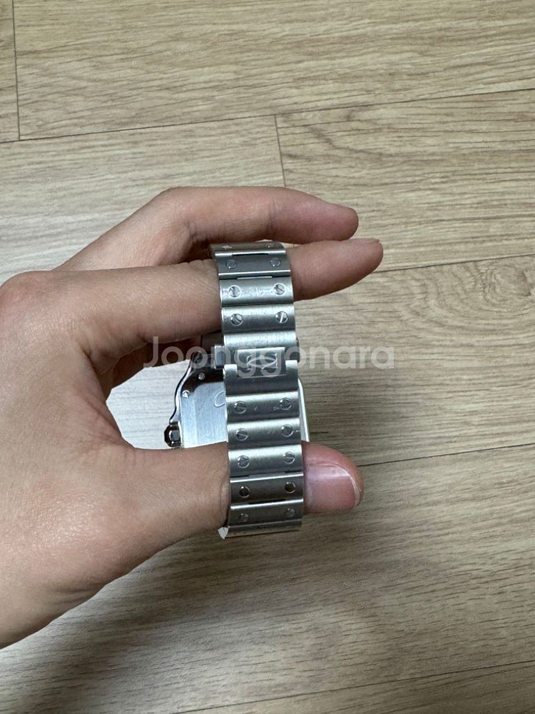 까르띠에 산토스 미디움 현행--3