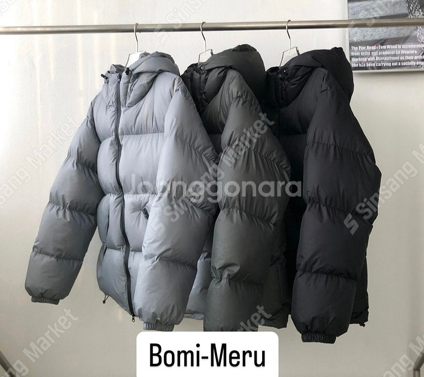새상품)60%세일 해비 후드 다운 패딩 /자켓 코트 신--6