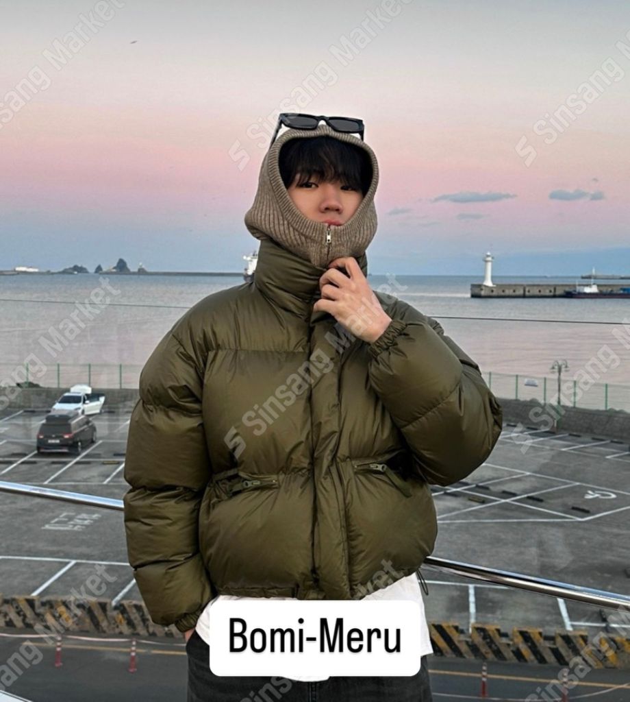 새상품) 주문 폭주 크롭숏패딩 오리털 덕다운 구스다운