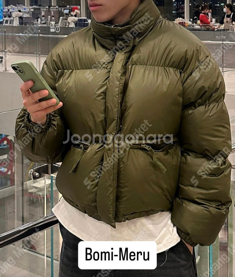 새상품) 주문 폭주 크롭숏패딩 오리털 덕다운 구스다운--3