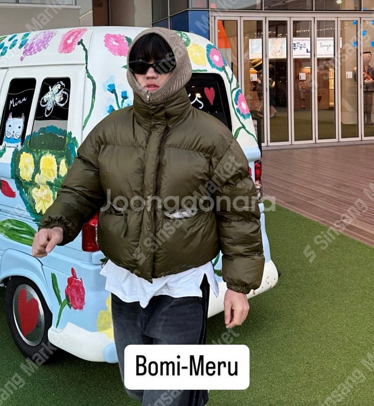 새상품) 주문 폭주 크롭숏패딩 오리털 덕다운 구스다운--6