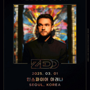 제드(ZEDD) 내한공연 콘서트 티켓 스탠딩석