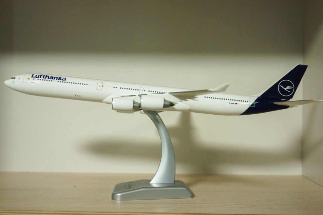 루프트한자 1:200 호간 비행기 모형 a340-600