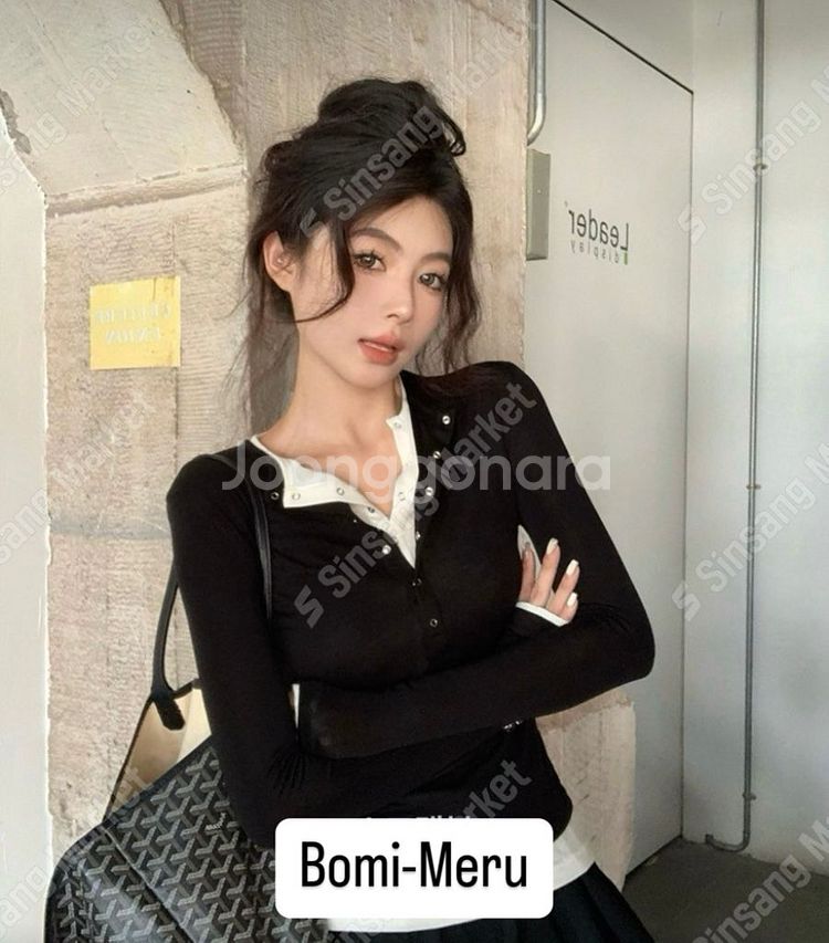 새상품)60%세일 레이어드 똑딱이 스냅티 옷 명품 신발--4