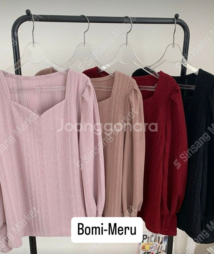 새상품)골지 블라우스 티 명품 신발 코트 자켓 패딩 옷--6