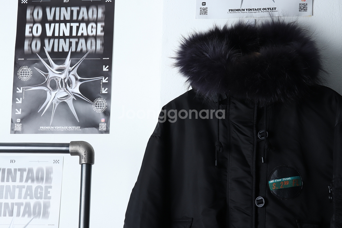 W(S-M) 브랜드빈티지 패딩 점퍼자켓 세컨플로어--2