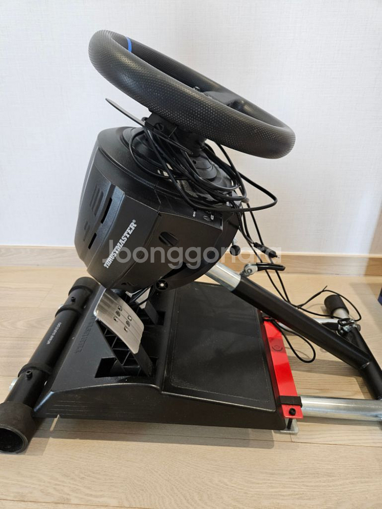 트러스트마스터 t300rs + 휠 스탠드 프로 거치대--1