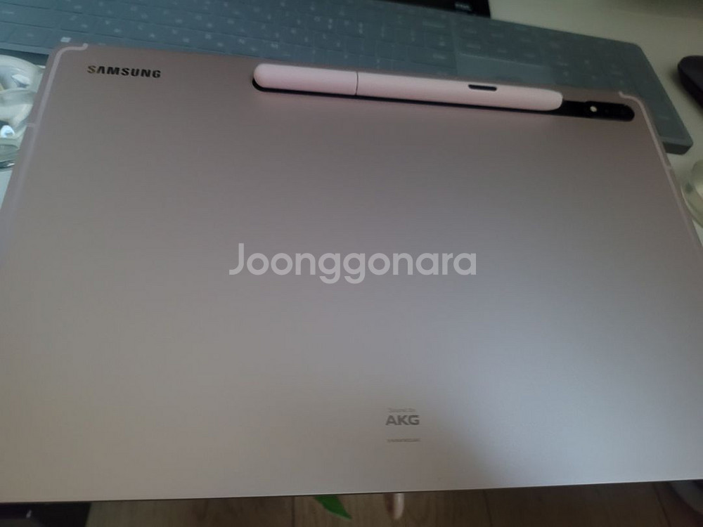 갤럭시탭 s8 플러스 128기가 wifi 핑크골드 풀박--2