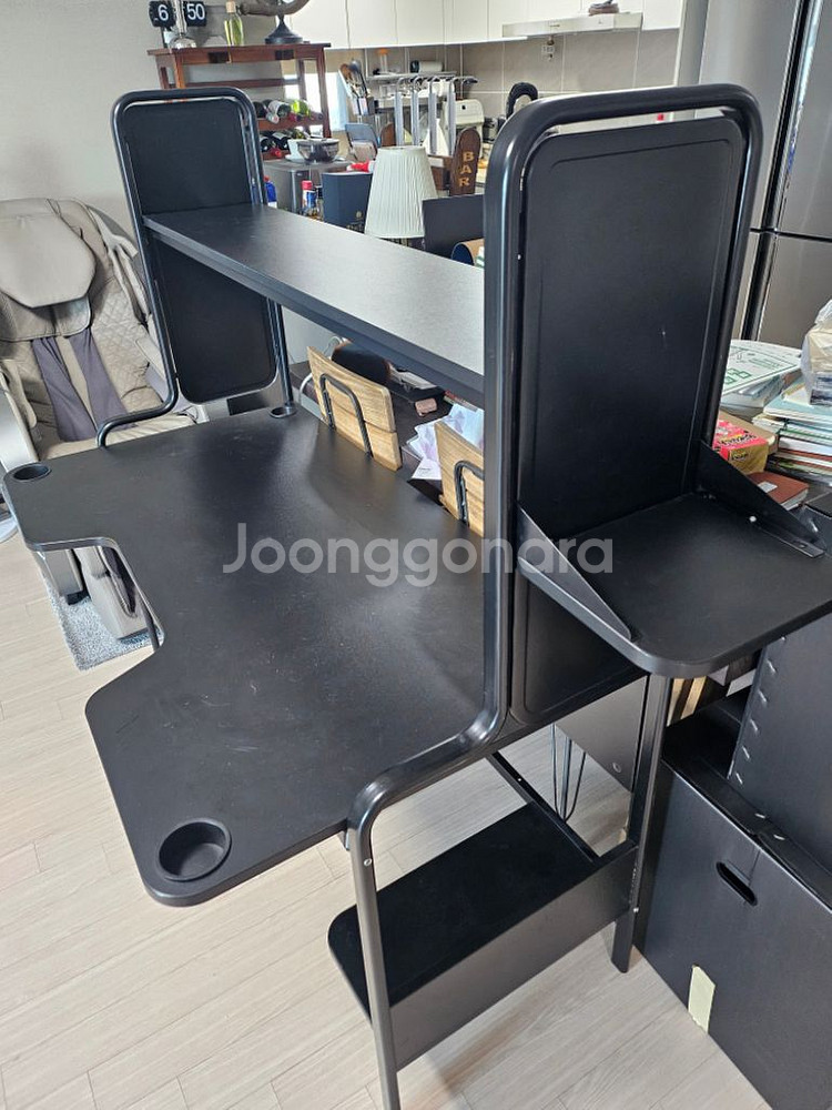 이케아 철제 게이밍책상--3