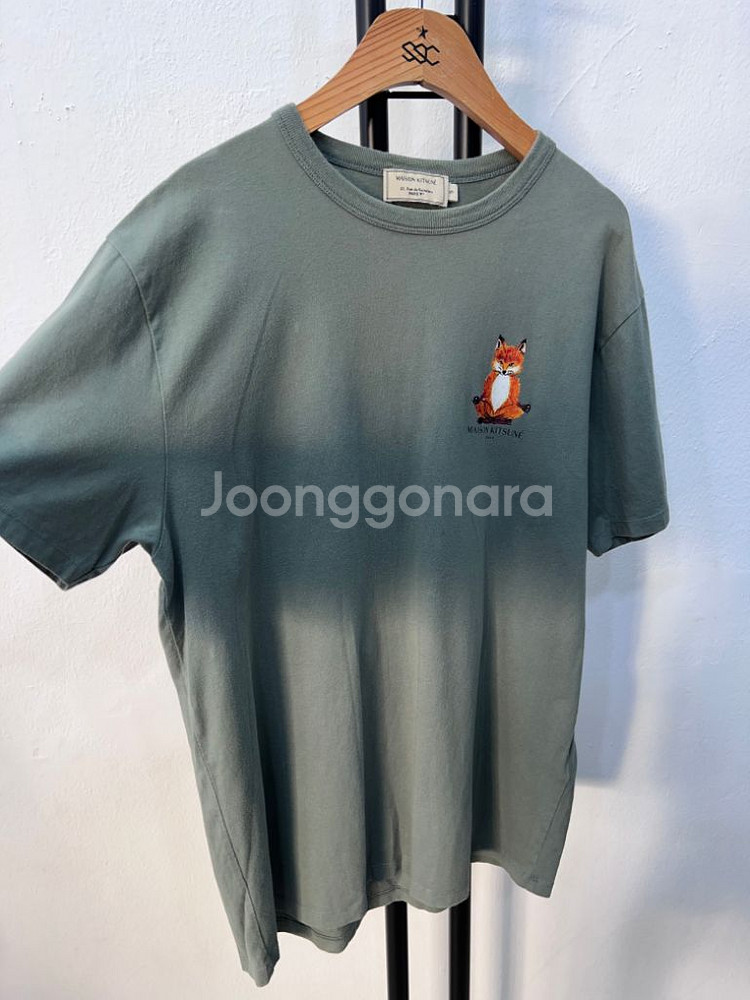 매장판정품) 메종키츠네 빅로고 반팔티 S--1